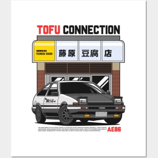 Sprinter Trueno AE86 Initial D Posters and Art